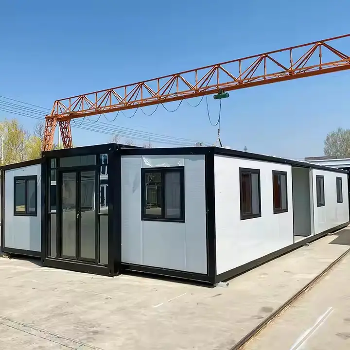 Vad är ett utbyggbart containerhus?