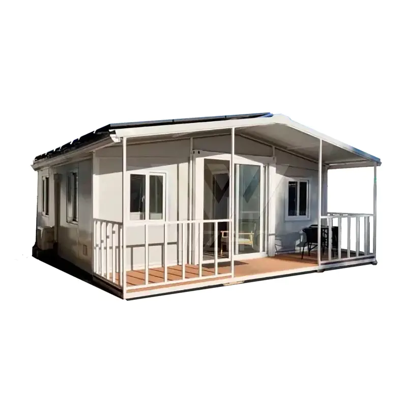 Rörligt utbyggbart containerhus